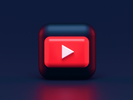 illustration of an icon indicating YouTube